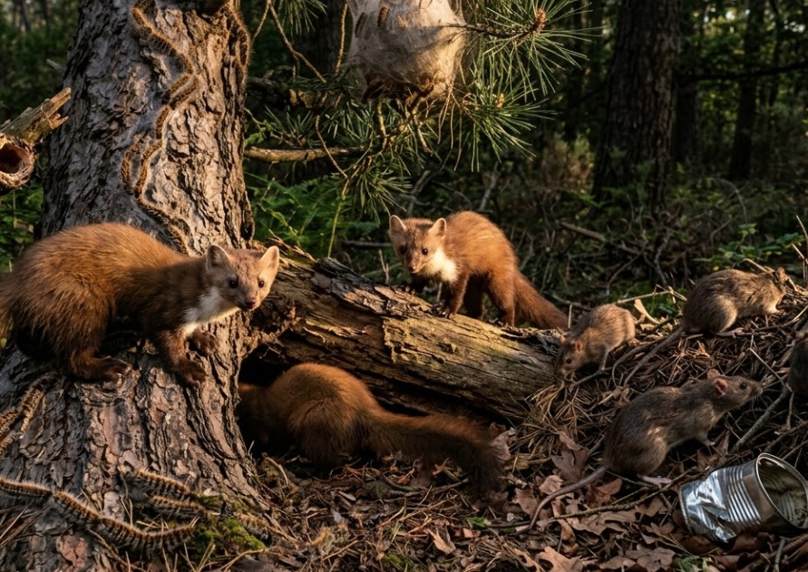 Fouines et animaux nuisibles